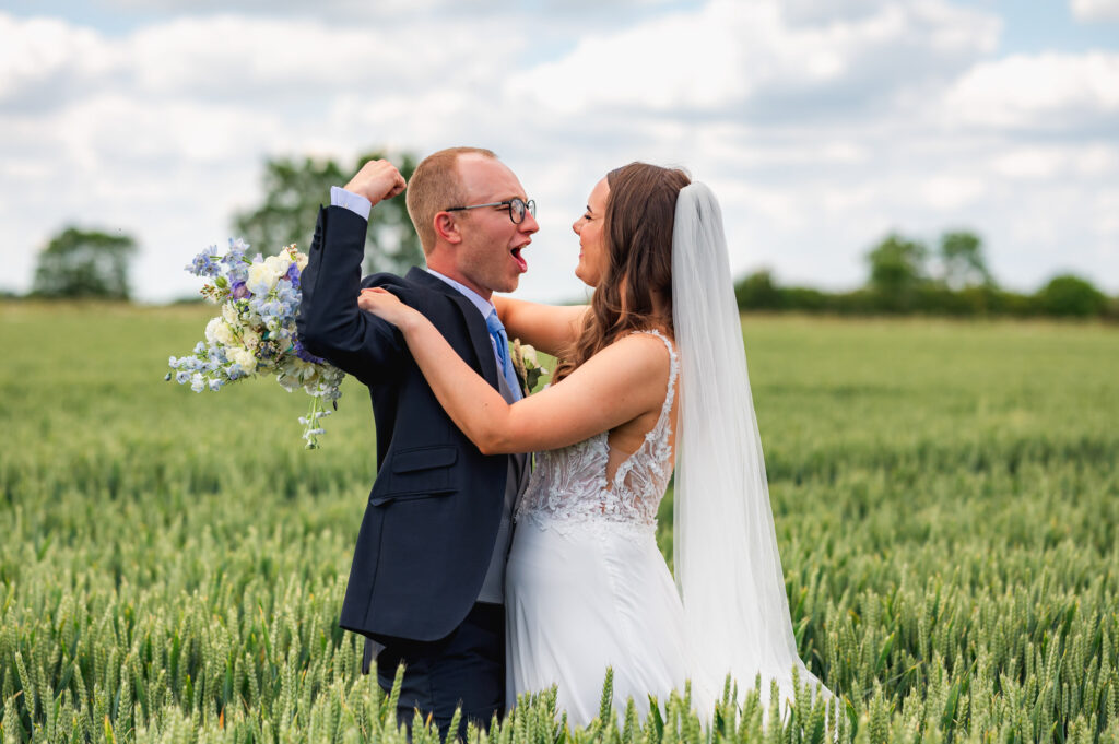 Cambridgeshire farm marquee wedding