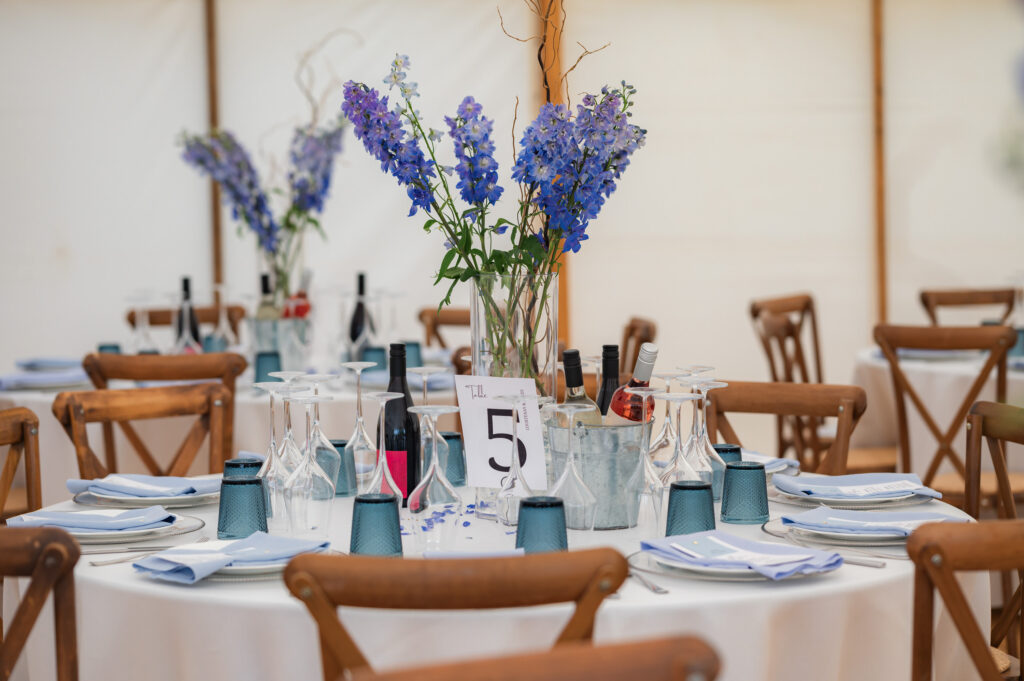 Cambridgeshire farm marquee wedding