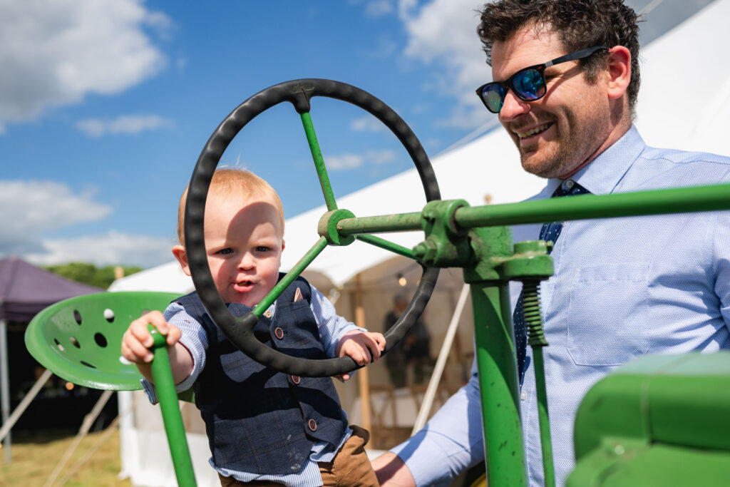 Cambridgeshire farm marquee wedding