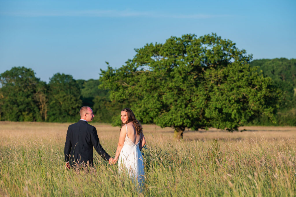 Cambridgeshire farm marquee wedding