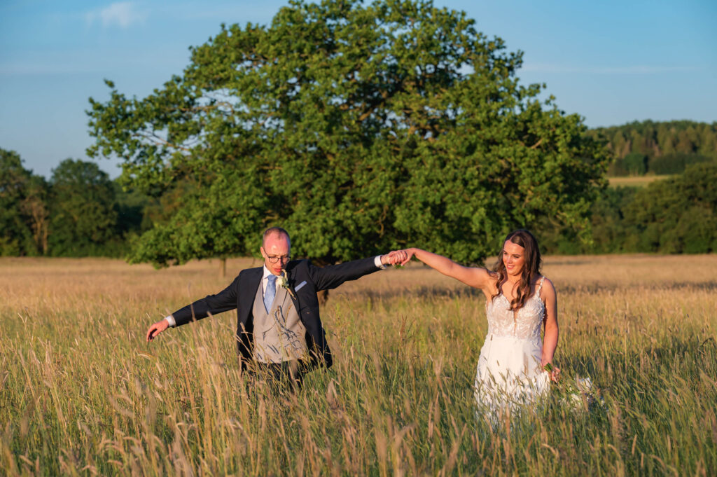 Cambridgeshire farm marquee wedding